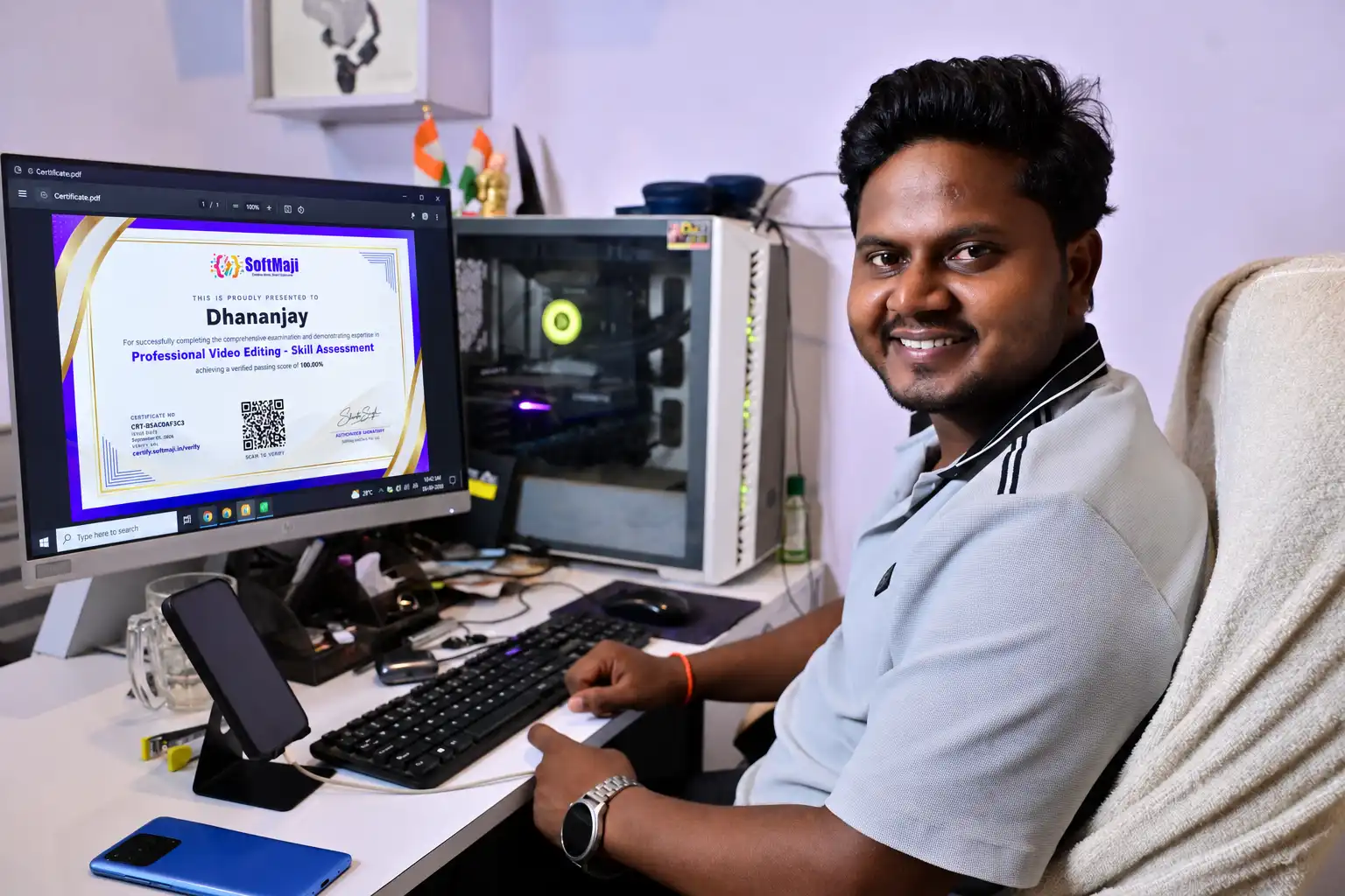 Certify certificate showcase 6